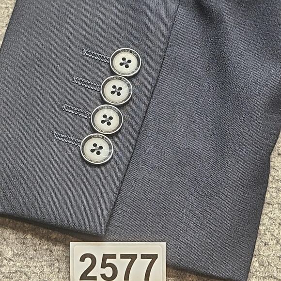 Calvin Klein Blazer Mens Large Navy Infinite Slim Fit 2 Button Sport Coat Jacket - Picture 8 of 8